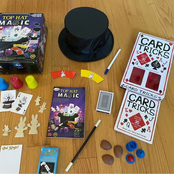 Pavilion Top Hat Magic and Card Tricks major sets Top Hat Magic wand - Picture 5 of 6